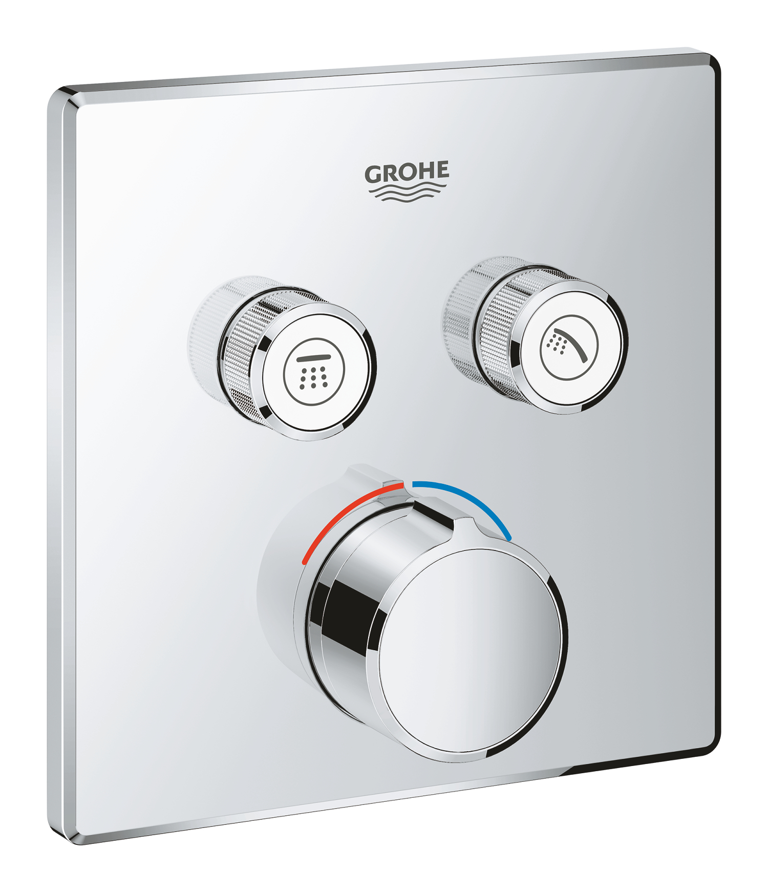 Змішувач прихованого монтажу Grohe SmartControl Mixer на 2 споживача (29148000)