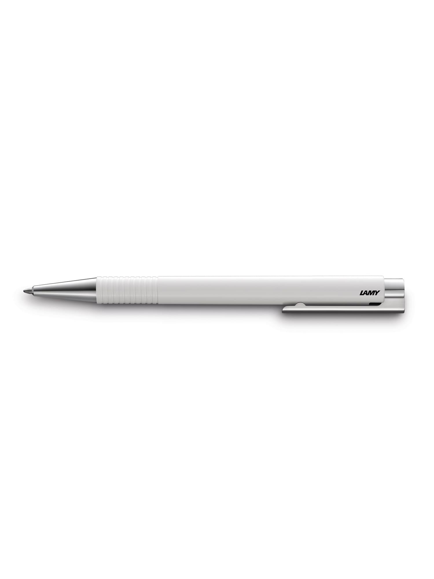 Письменная авторучка шариковая Lamy Logo M+ стержень синий M16 1 мм Белый (4030229)