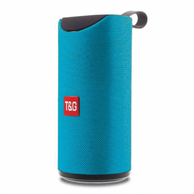 Портативная Bluetooth колонка T&G влагостойкая TG-113 Синий Портативная Bluetooth колонка T&G влагостойкая TG-113 Синий