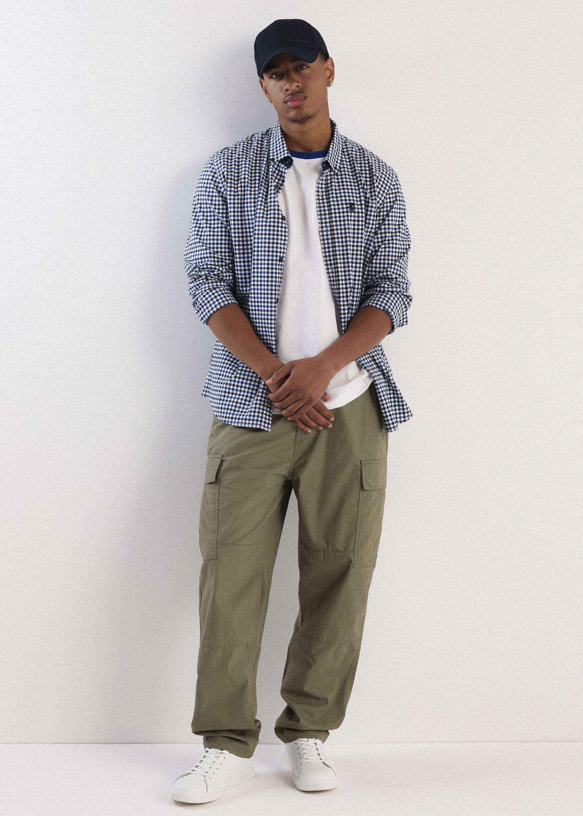 Брюки мужские cargo fit Diverse BJORN 254 р. 32 Хаки (5905384165992)