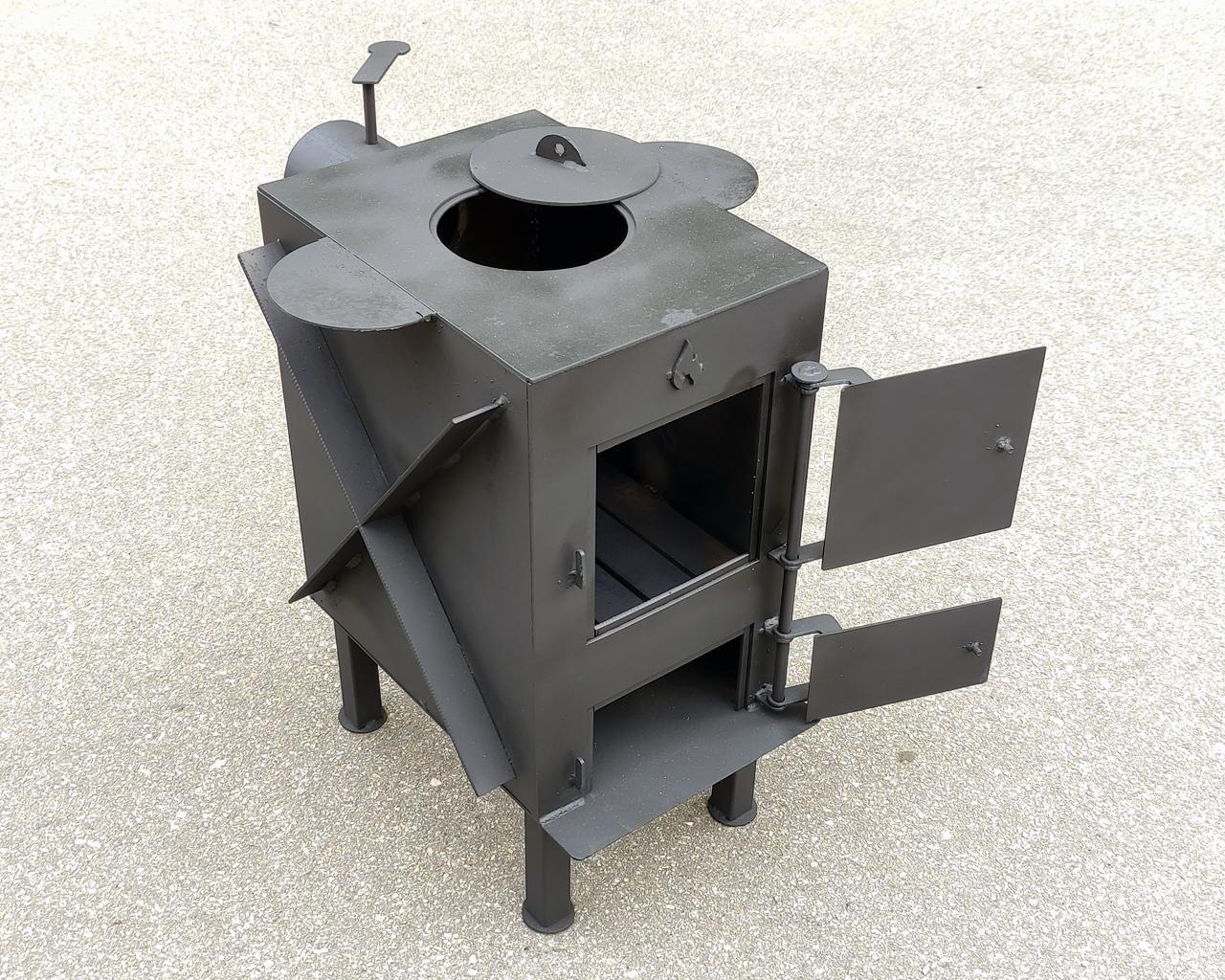 Буржуйка Kram-kovka Вулкан 3 мм - фото 4 Буржуйка Kram-kovka Вулкан 3 мм - фото 4