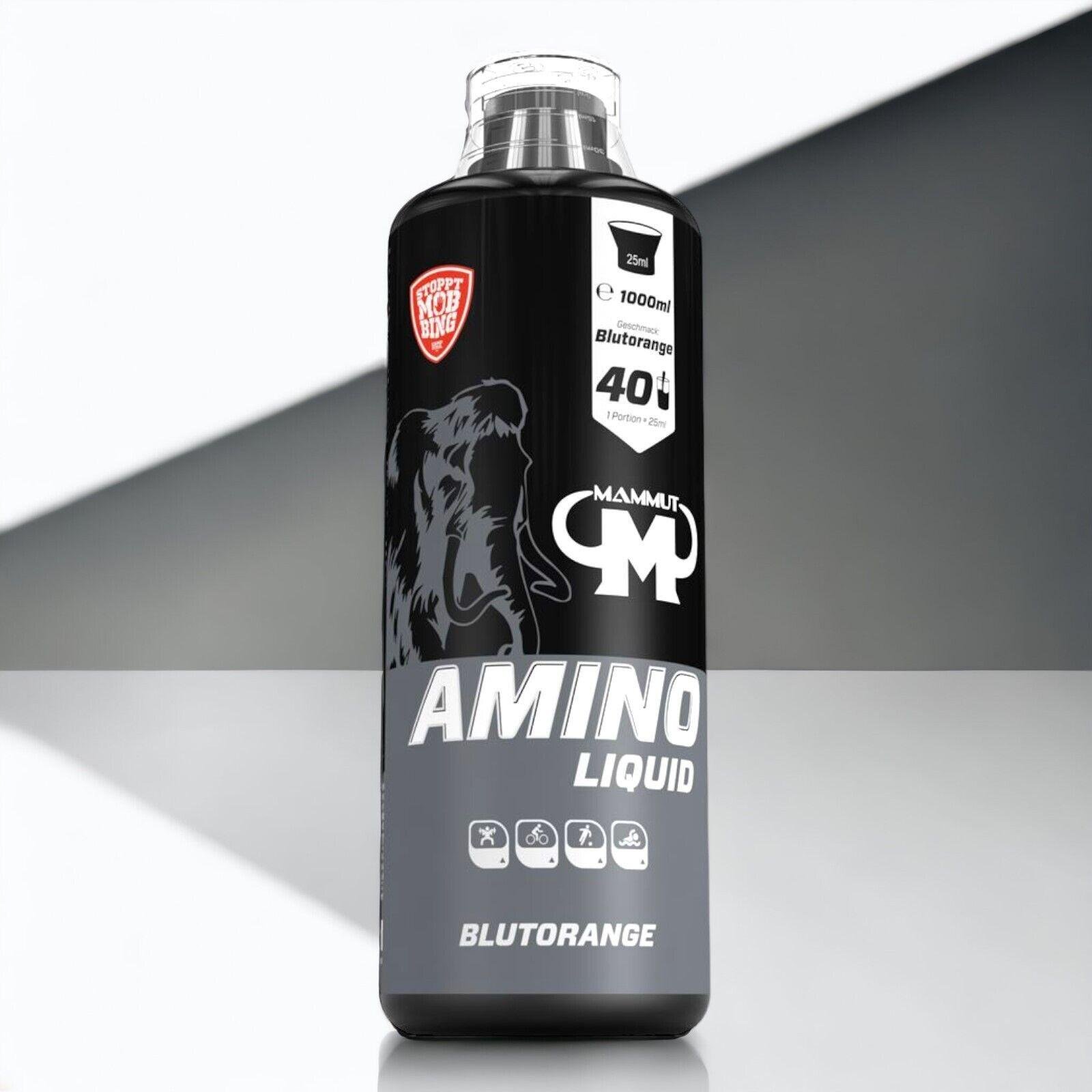 Амінокислотний комплекс Mammut Amino Liquid Blutorange 1000 мл - фото 3