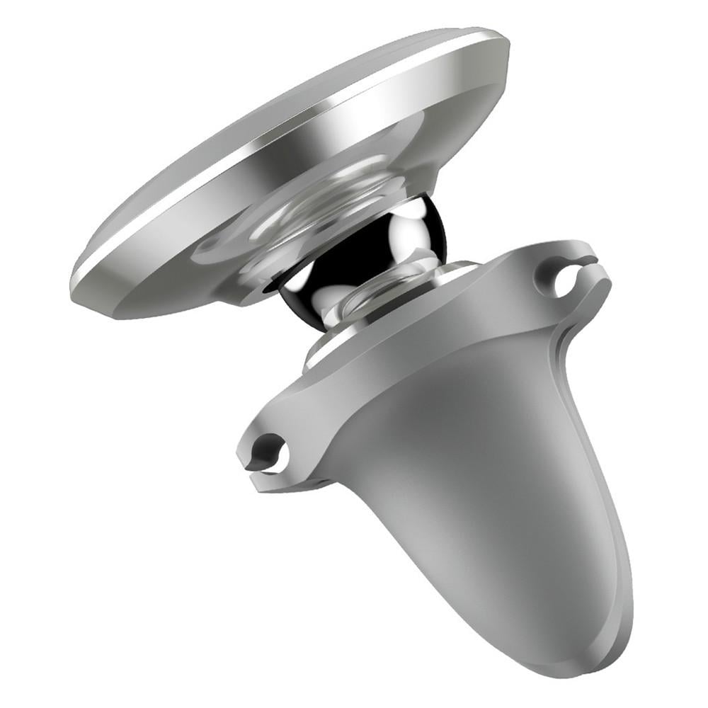 Автотримач магнітний Baseus Magnetic Air Vent Car Mount для телефону Сріблястий (SUGX-A0S) - фото 3