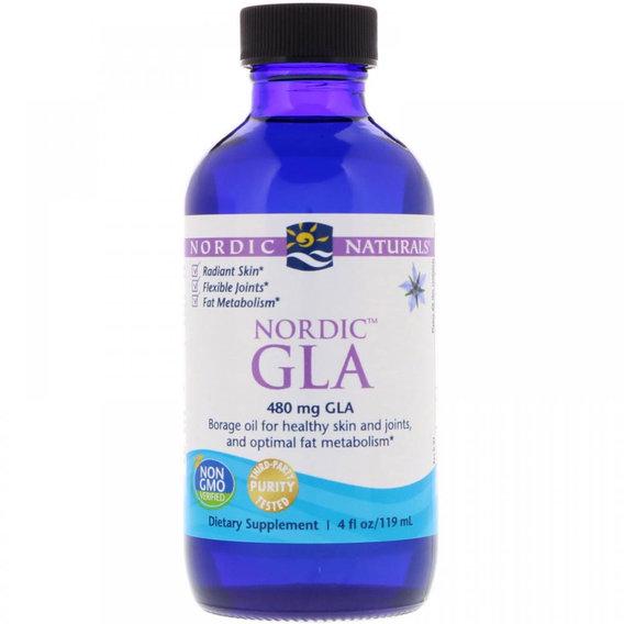 Масло огірочника Nordic Naturals Nordic GLA 4 ун. 119 мл
