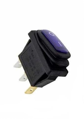 Переключатель Lemanso LSW36 3PIN IP45 ON-OFF/KCD3-101NW Синий