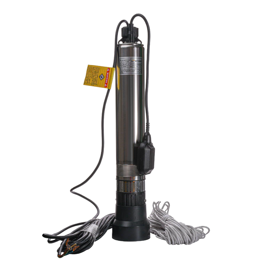 Насос колодцевый Optima OP 5,1-40/5 F 0,37 кВт P max 0,45 кВт с поплавком