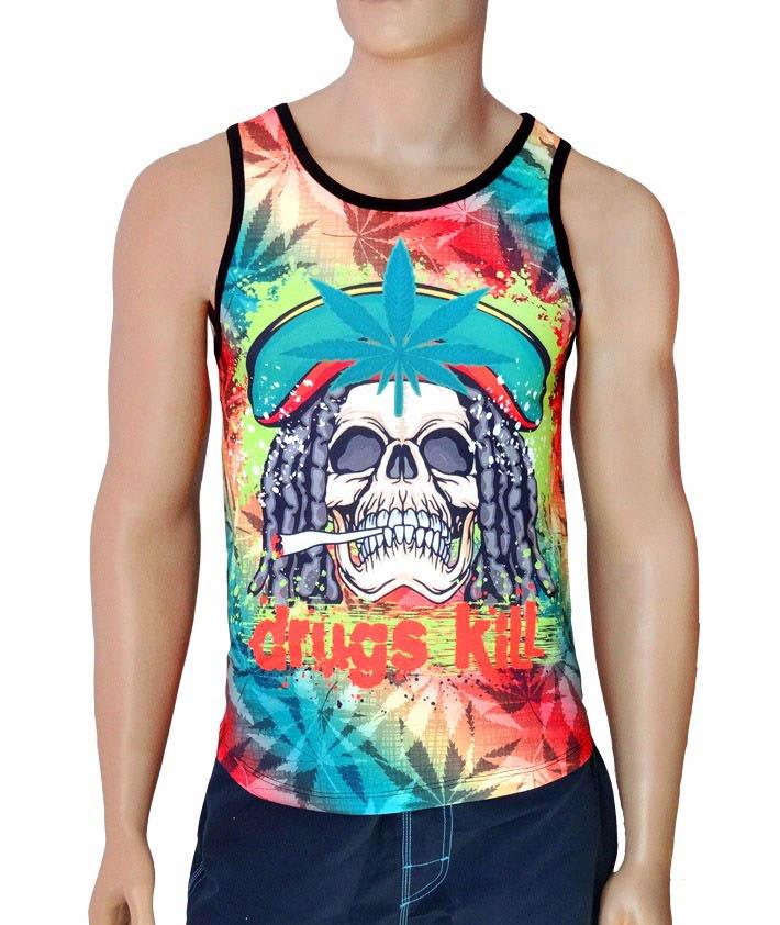 Майка мужская Leonidas L Разноцветный (2491) Майка мужская Leonidas L Разноцветный (2491)