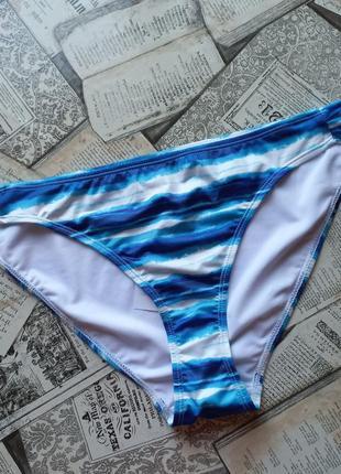 Купальні трусики PRIMARK 6539116 принт р. 46 Синій