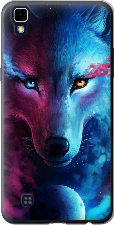 Чехол на LG X Power K220DS Арт-волк (3999u-398-42517)
