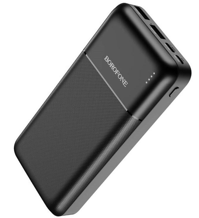 Повербанк Borofone Cube BJ16 A 20000 mAh 2xUSB Type-C 2 A Чорний (549677)