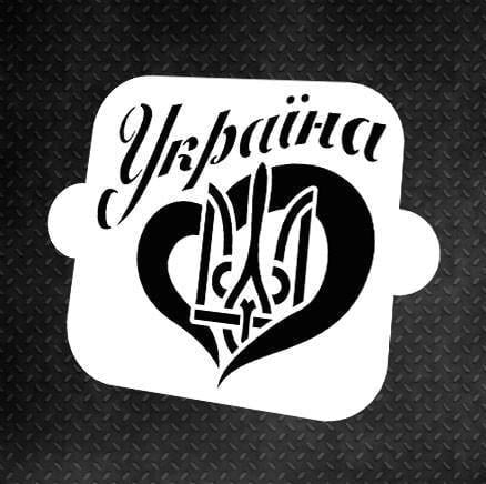 Трафарет многоразовый DFA Кондитерские 8 из пищевого пластика для штукатурки и краски (X00038)