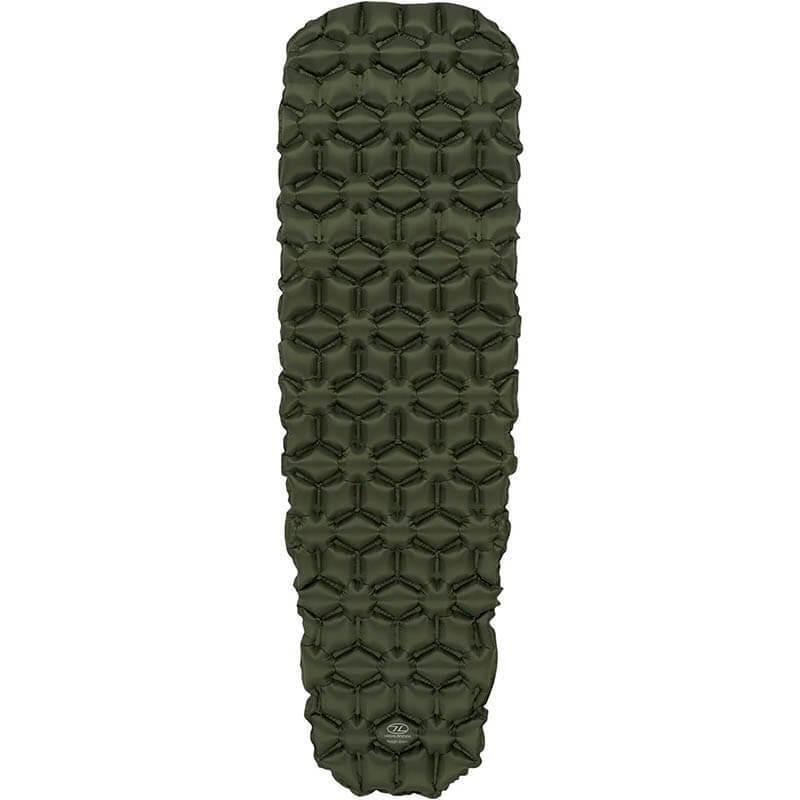Самонадувний килимок Highlander Nap-Pak Inflatable Sleeping Mat 5 см 190 см Olive (929796)