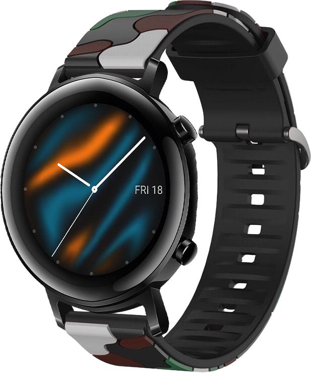 Ремешок Tactic Camouflage для Huawei Watch GT 2 42 мм Brown (32906-30) - фото 2 Ремешок Tactic Camouflage для Huawei Watch GT 2 42 мм Brown (32906-30) - фото 2