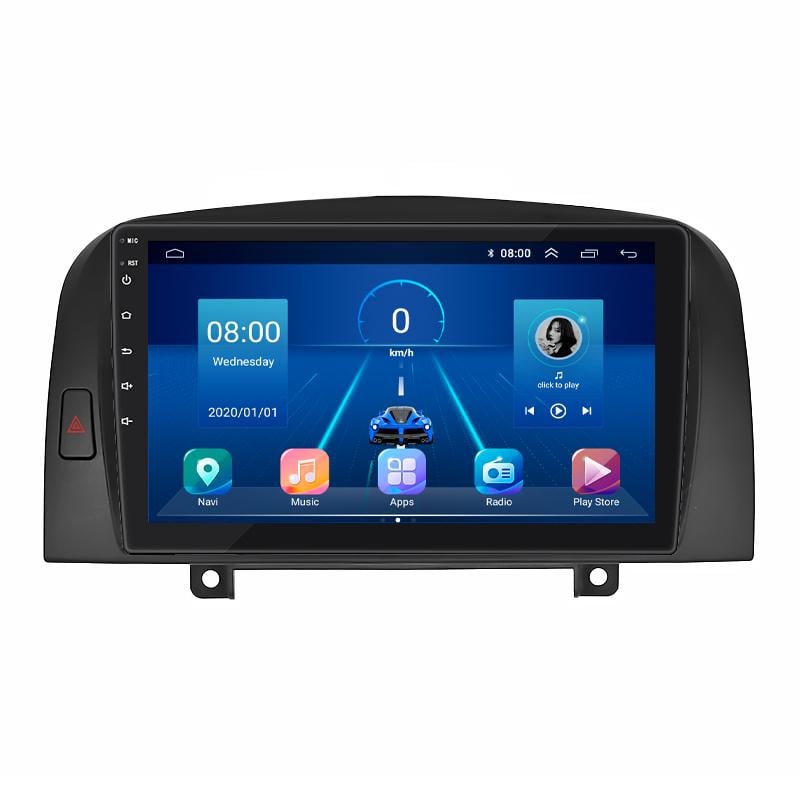 Штатная магнитола 9" Lesko для Hyundai Sonata V (NF) 2004-2010 6/128Gb 4G Wi-Fi GPS Top Хюндай Штатная магнитола 9" Lesko для Hyundai Sonata V (NF) 2004-2010 6/128Gb 4G Wi-Fi GPS Top Хюндай