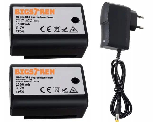 Лазерний рівень BIGSTREN 4D 360° 16 ліній 25 м - фото 4