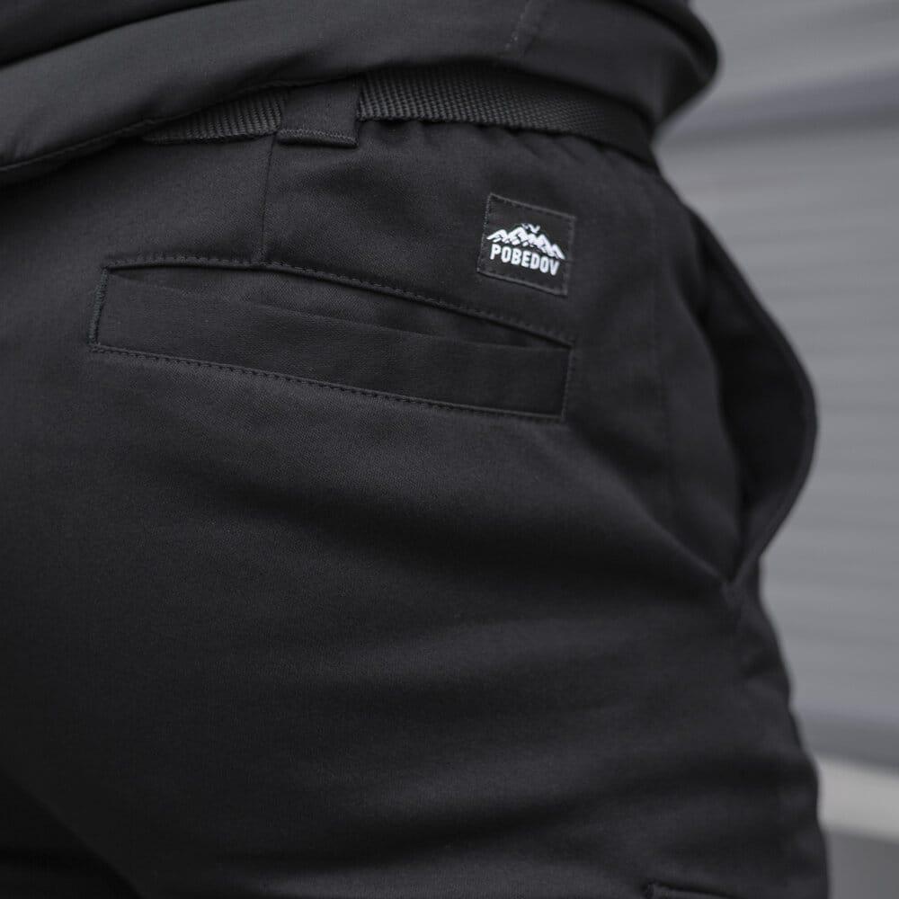 Брюки-карго Pobedov trousers Tactical Зима S Черный (PNcr1 424Sba) - фото 6