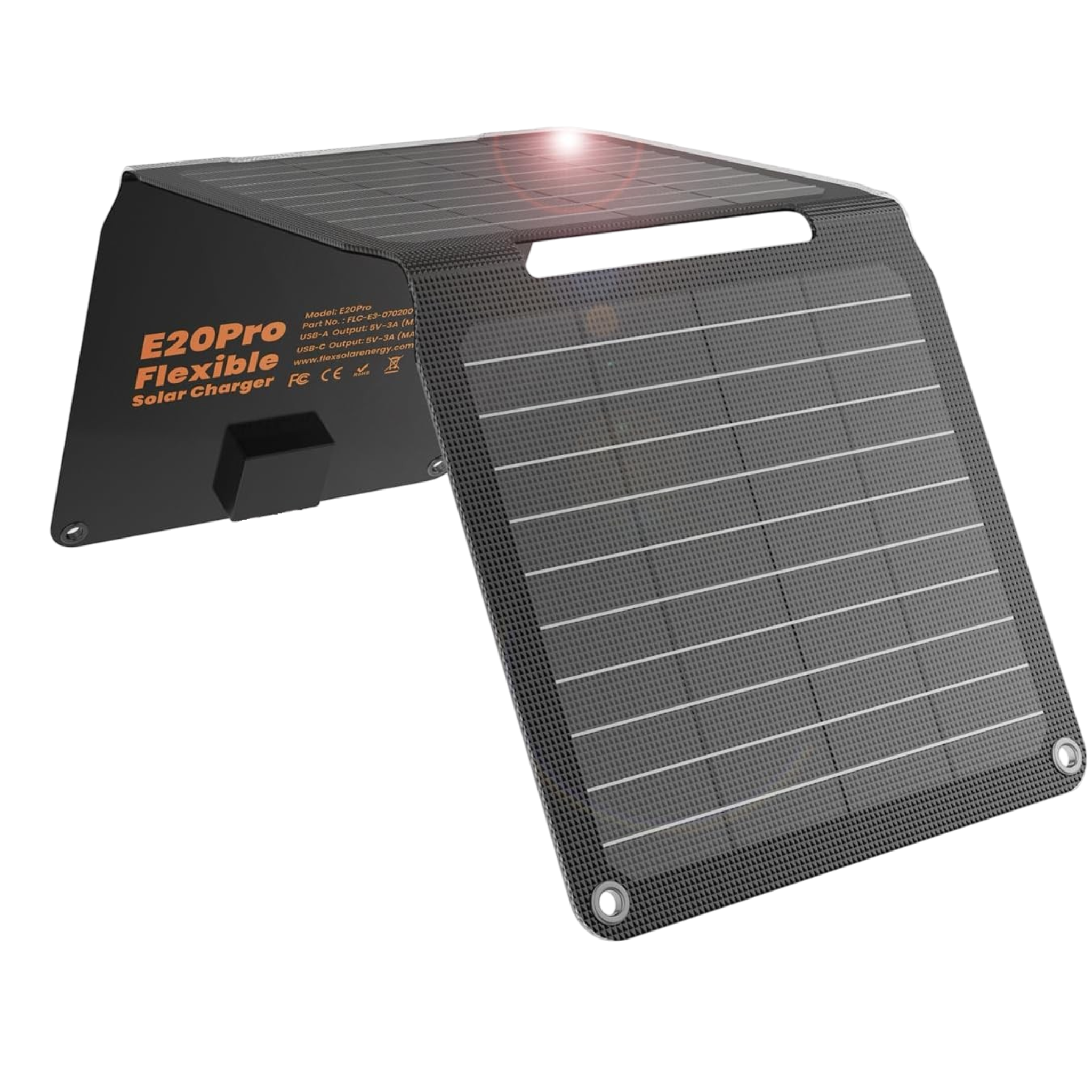 Сонячна панель складана FlexSolar E20 Pro 20W з портом USB-C IP67 (001247) Сонячна панель складана FlexSolar E20 Pro 20W з портом USB-C IP67 (001247)