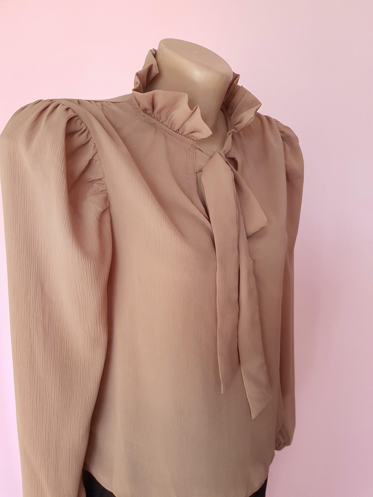 Блуза Boohoo L Коричневый (10352/46) - фото 6 Блуза Boohoo L Коричневый (10352/46) - фото 6