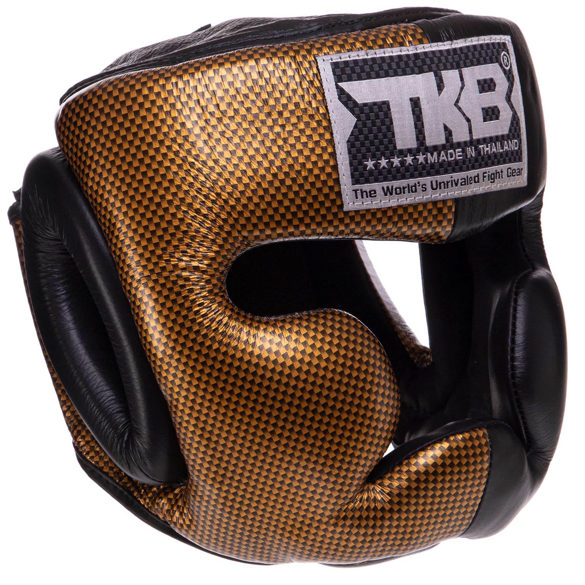 Шлем боксерский KING TKHGEM-02 S 50-54 см Черно-золотой (33229317)