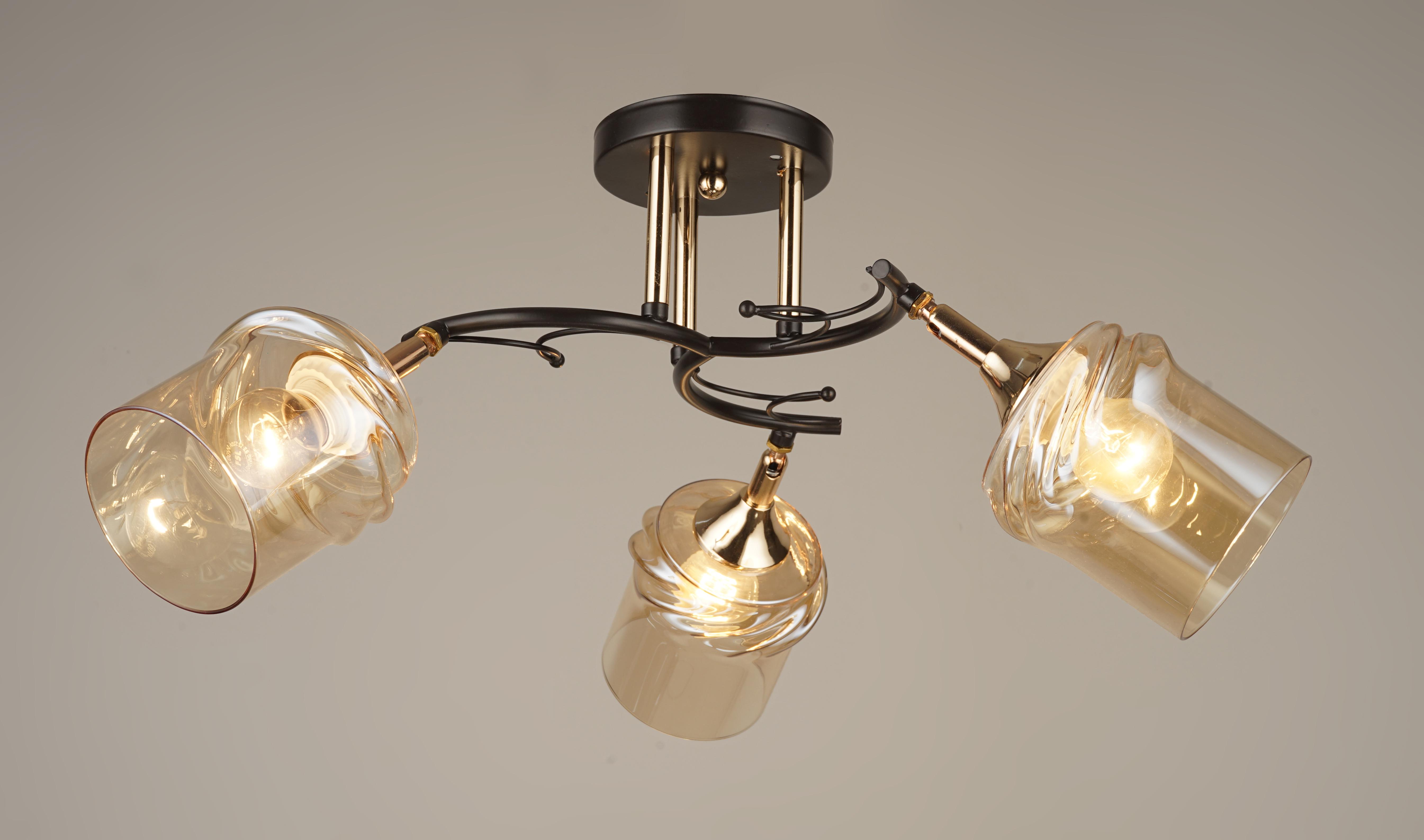 Декоративная люстра Sirius B N4478/3 COFFEE+FGD (000040565)