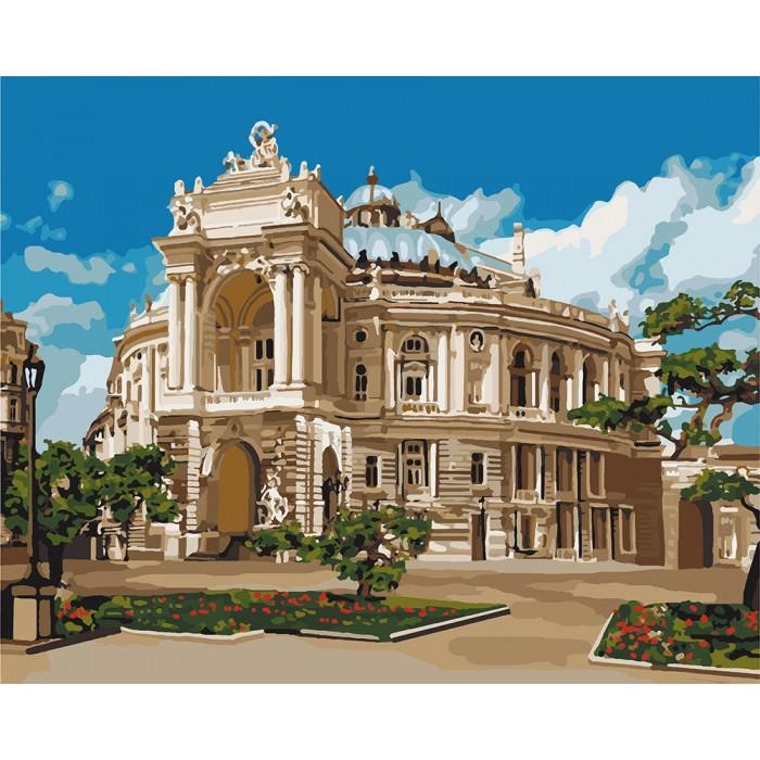 Картина по номерам Идейка "Музыкальное сердце Одессы" 40х50 см (KHO3566)