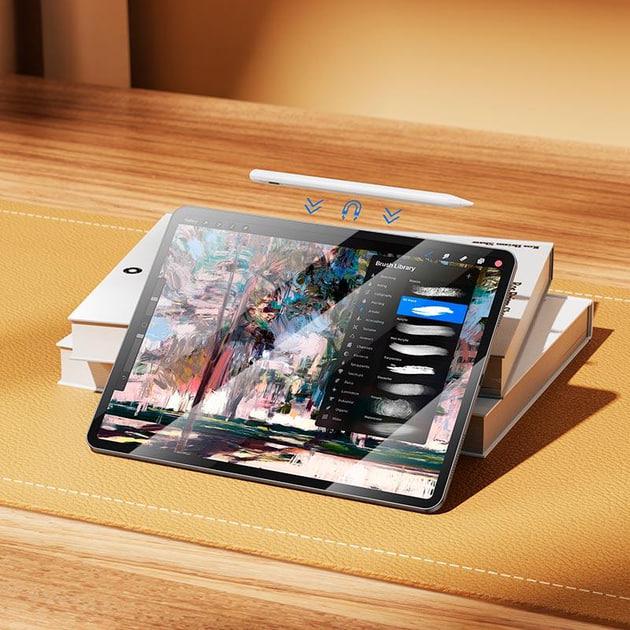 Стилус активний ємнісний з магнітним кріпленням Білий - фото 4 Стилус активний ємнісний з магнітним кріпленням Білий - фото 4