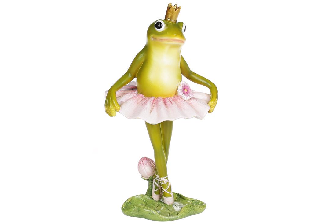 Статуэтка декоративная Bonadi Лягушка-балерина 19 см (707-583)