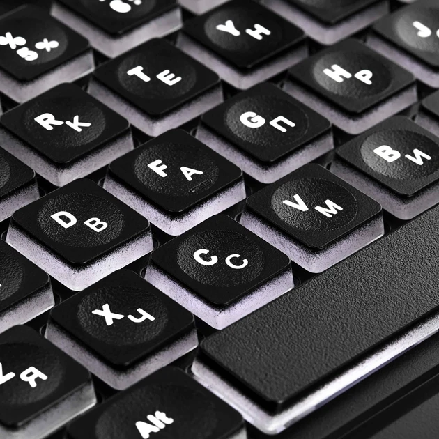 Проводная клавиатура 2E KS120 USB Black (2E-KS120UB_UA) - фото 3 Проводная клавиатура 2E KS120 USB Black (2E-KS120UB_UA) - фото 3