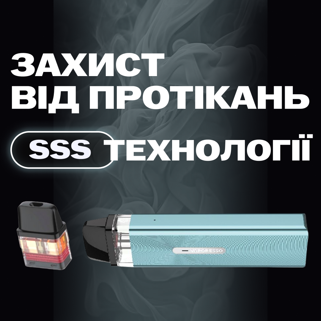 POD-система Vaporesso XROS MINI Pod Kit багаторазова 1000 mAh 2 мл Sierra Blue (eca37876) - фото 6