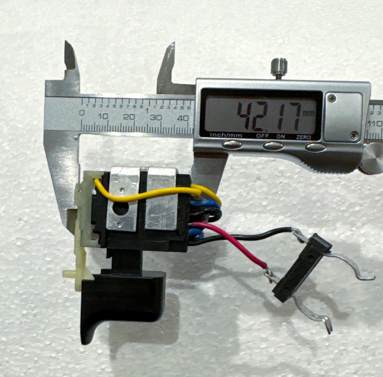 Кнопка для шуруповерта Einhell К:066 з автостопом 42x19 (2145675694) - фото 6 Кнопка для шуруповерта Einhell К:066 з автостопом 42x19 (2145675694) - фото 6