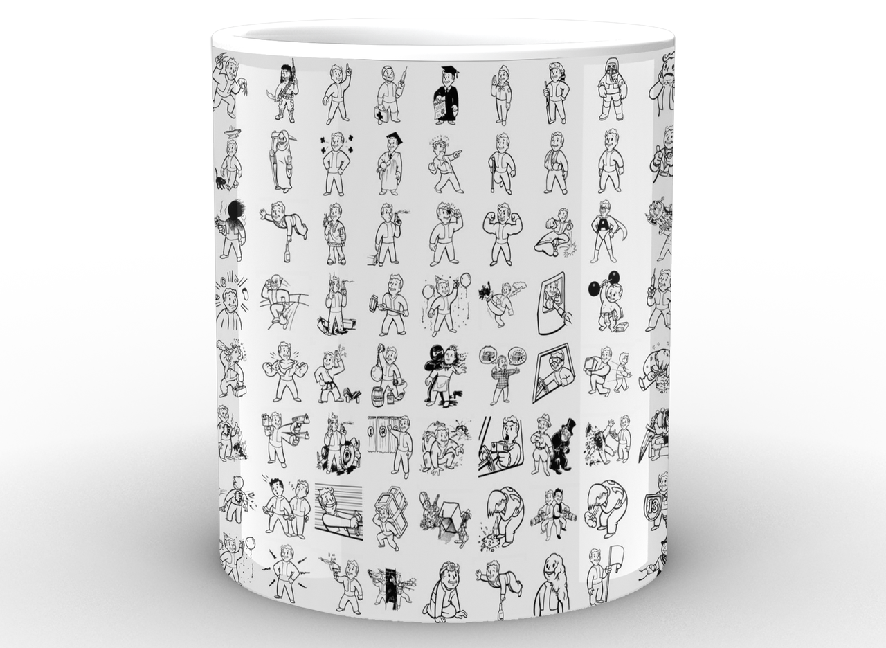 Чашка Fallout постер 330 мл