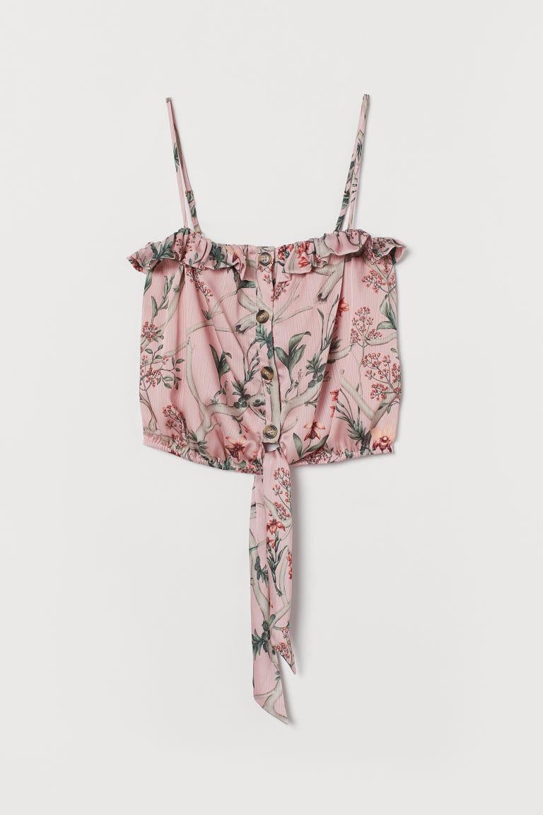 Топ L Розово-зеленый (8414651wer)