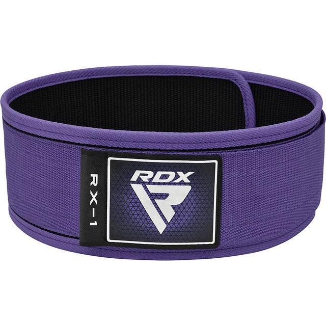 Пояс для тяжелой атлетики RDX RX1 Weight Lifting Belt XS Purple (3019811907) Пояс для тяжелой атлетики RDX RX1 Weight Lifting Belt XS Purple (3019811907)
