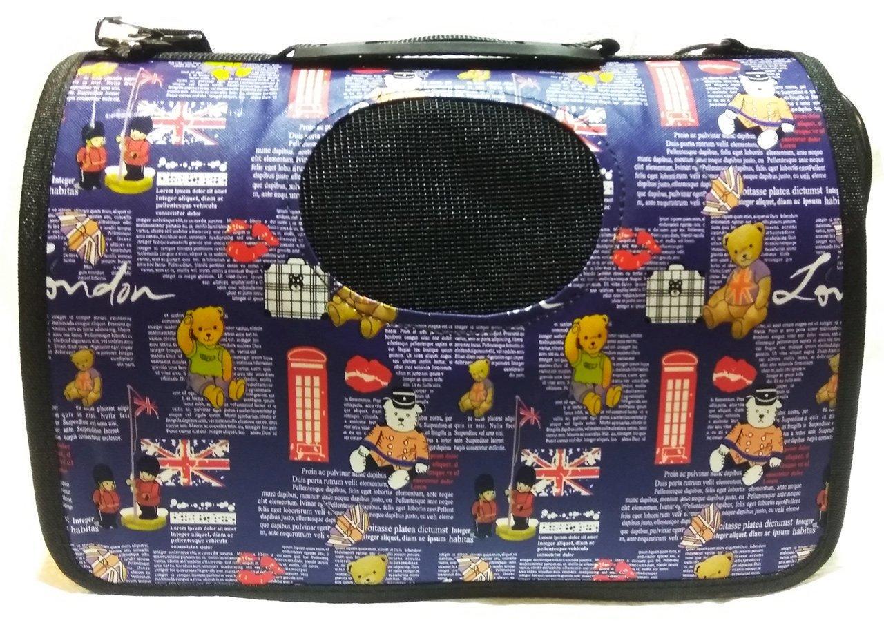 Сумка-переноска для животных Мишка в Англии S Синий (00000006531)