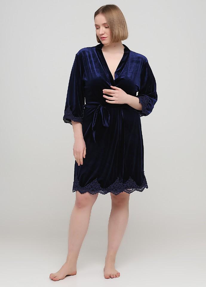 Халат Miss Lolita XL Синий (1001-03) Халат Miss Lolita XL Синий (1001-03)