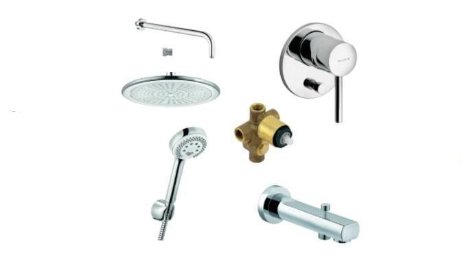 Душевая система Kludi Bozz 386310576 Хром