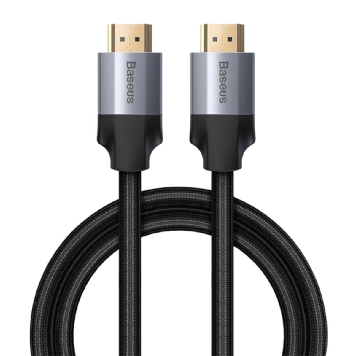 Кабель Baseus Enjoyment Series 4KHD Male To 4KHD Male Adapter Cable 1 м Dark gray