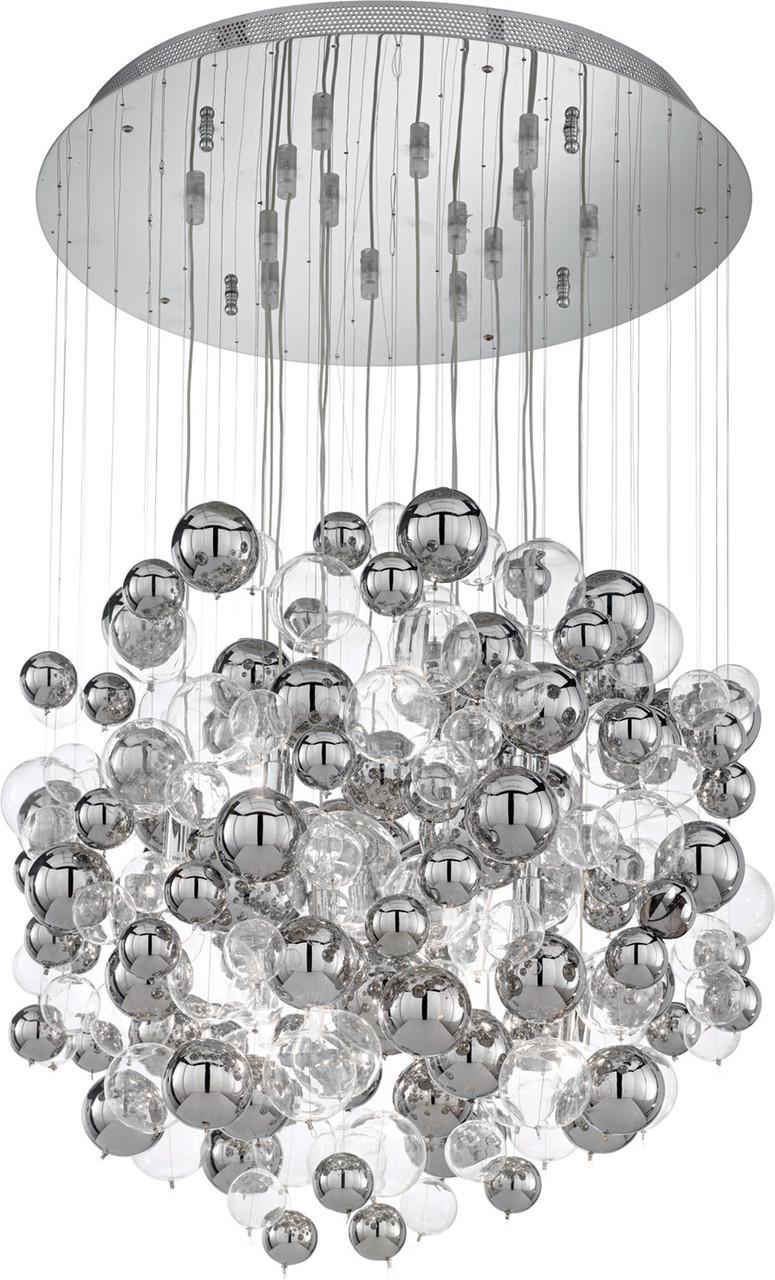 Люстра Ideal Lux Bollicine Sp14 Cromo (093024)