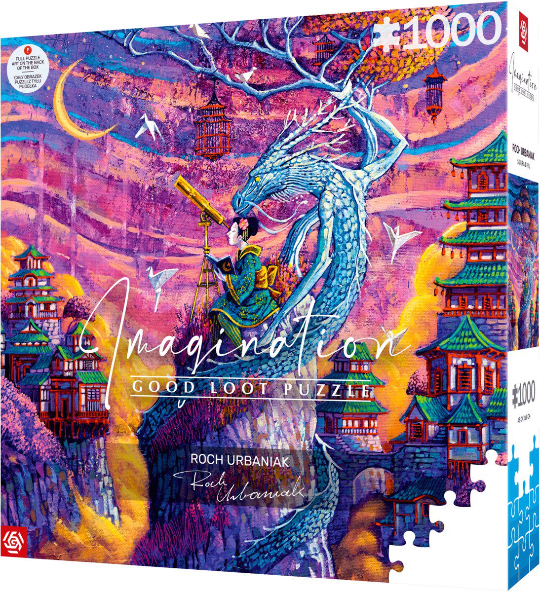 Пазл GoodLoot Imagination Roch Urbaniak Sakura&Ryu 1000 шт. (5908305249740)
