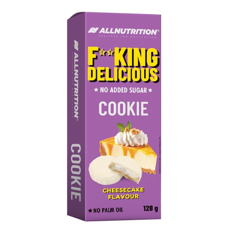 Печиво AllNutrition Fit King Delicious Cookie 128 г Чізкейк (23068-01)