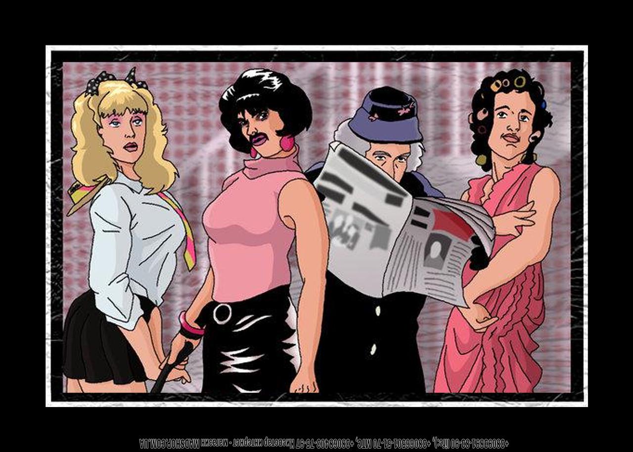 Картина постер Gee! Queen Квин 60х40 см DS455