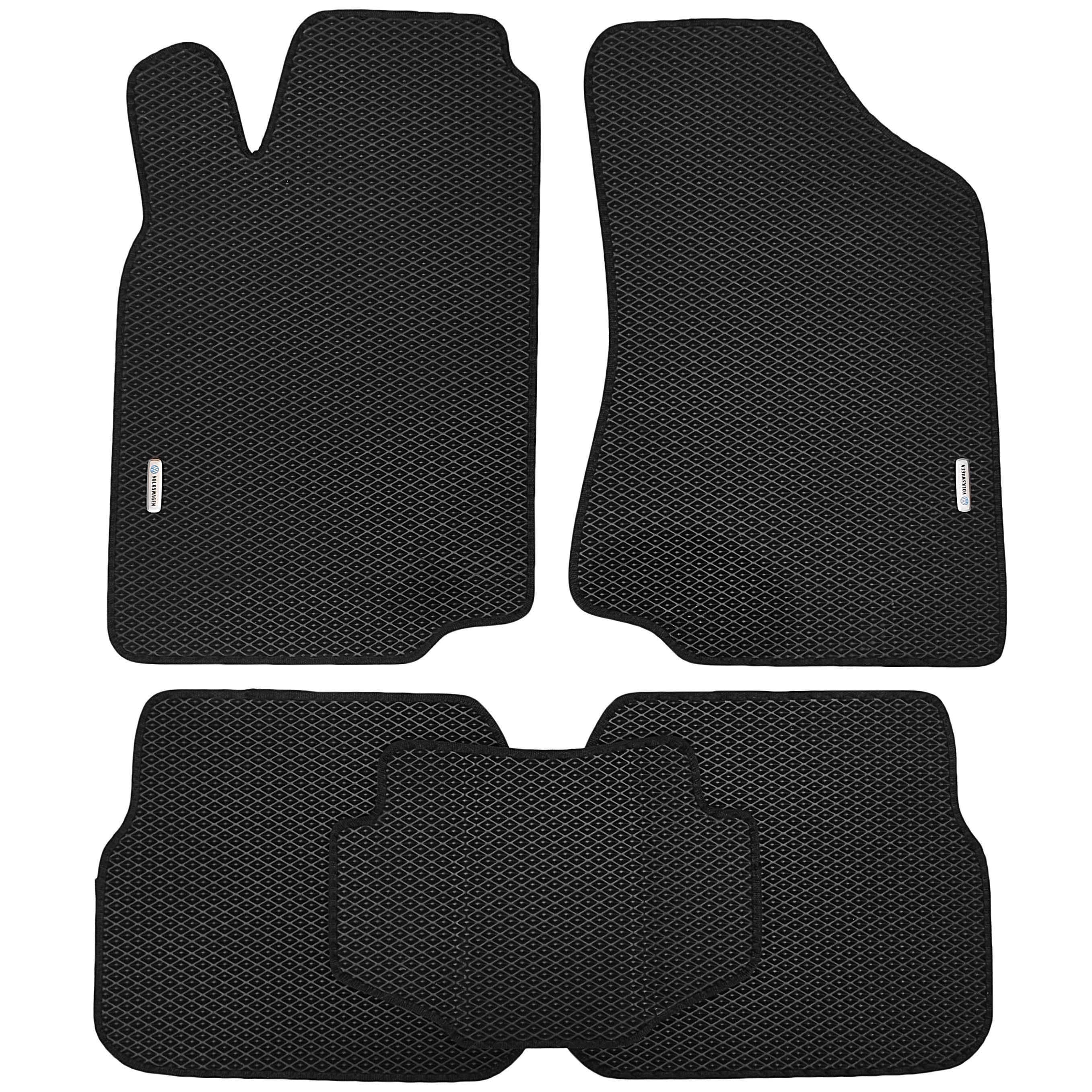 Коврики в салон для Volkswagen Passat B3/B4 '88-96 EVA Черны 253734