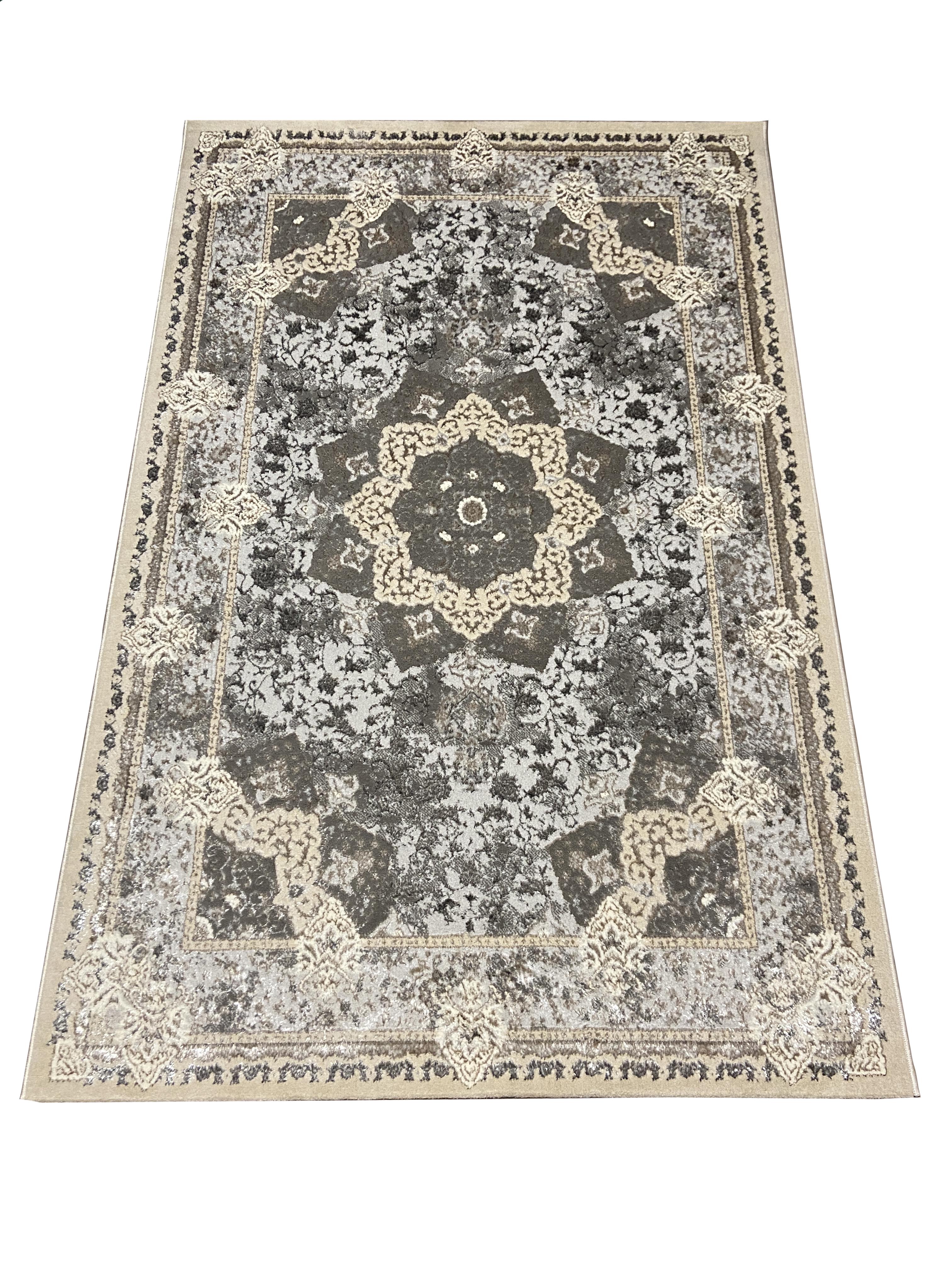 Ковер классический Optima 150x230 см Серый (C340BGR12)