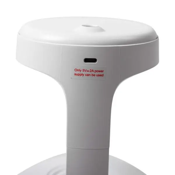 Зволожувач повітря антигравітаційний з підсвічуванням 600 мл Білий - фото 8