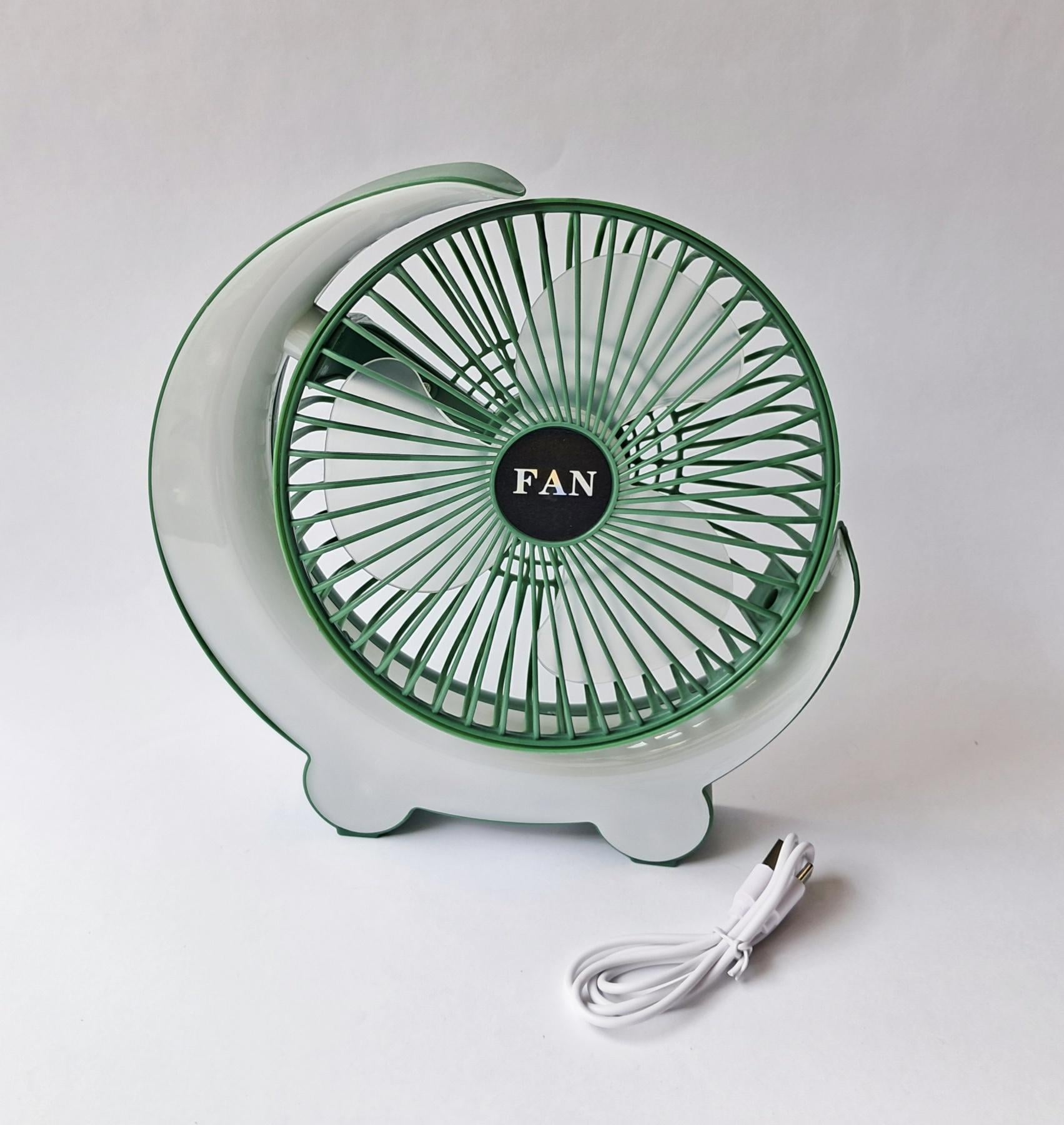 Вентилятор Fan с LED-подсветкой Разноцветный (155-F7)