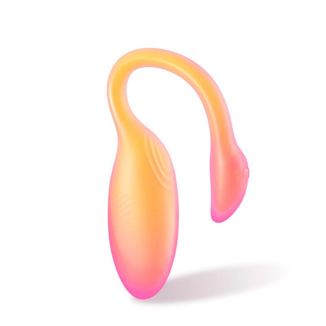 Смарт-віброяйце Magic Motion Flamingo Max Orange та тренажер Кегеля (SX2193)