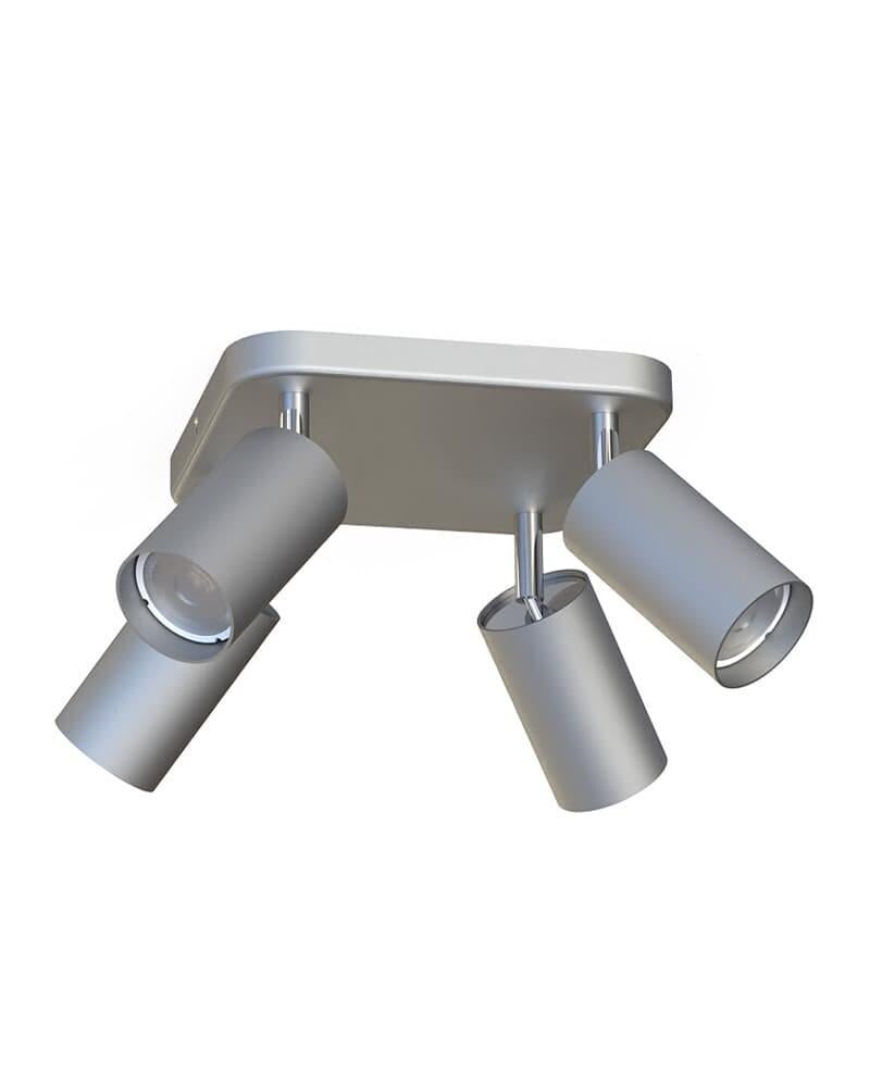 Спот Nowodvorski 5844 Eye spot GU10 4x10W IP20 Silver (11465194)