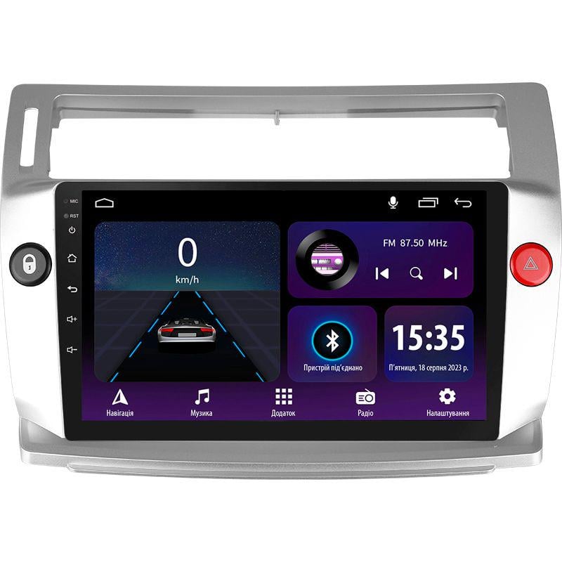 Штатная магнитола Sigma E9232 2/32 GB для Citroen C4 LA LC C-Triomphe C-Quatre 2004-2014 г. 9" (AR-82634)