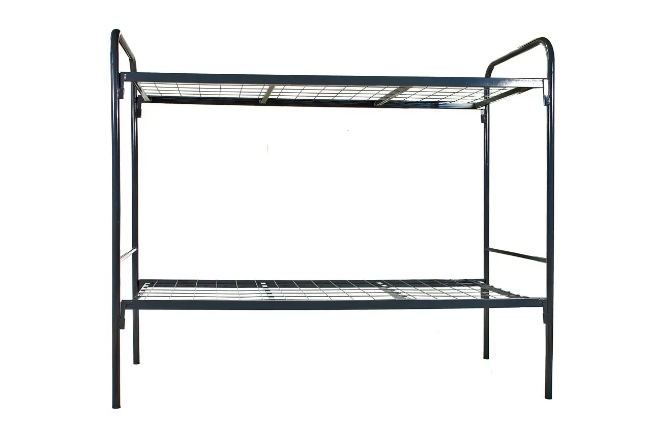 Ліжко без драбини Релакс Дуо двоярусне металеве 1900х900 мм (300203)