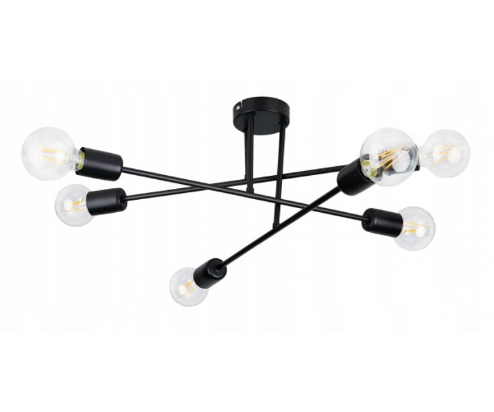 Люстра Roko 6 Black (PL-0002919 M/Black) Люстра Roko 6 Black (PL-0002919 M/Black)